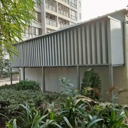 深圳蓬客酒店酒店热泵机组噪声治理工程